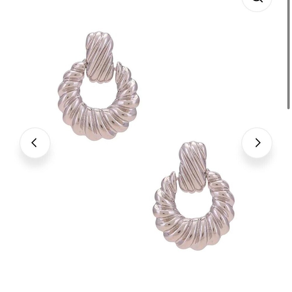 Silver Hoop Earrings